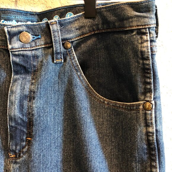 Wrangler Men's 32x34 Premium Performance Cowboy Cut Slim Fit Jean 36MAVVS - Picture 4 of 16